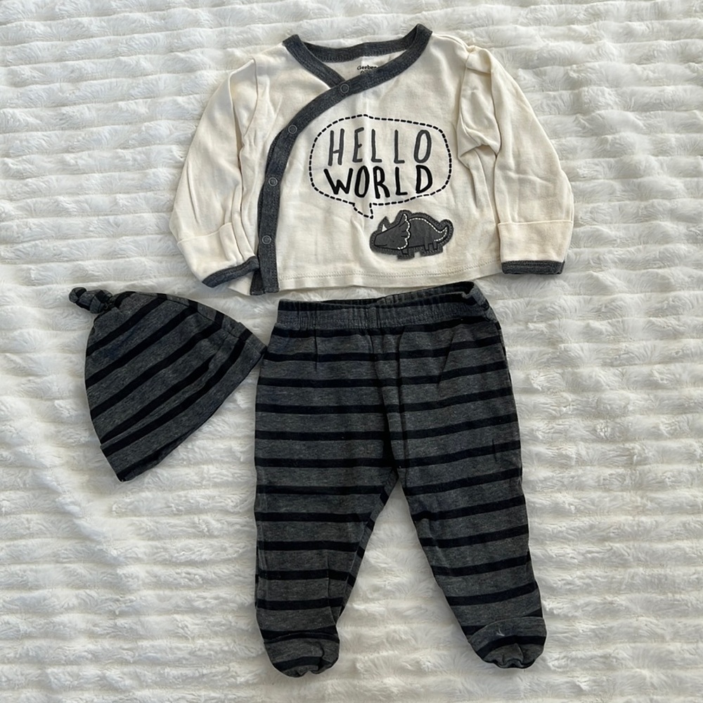Organic Cotton 3 Piece Set